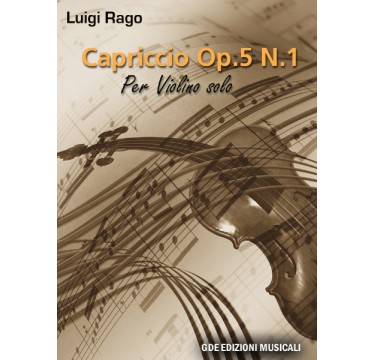Capriccio op. 5 n.1 (per Violino solo) PDF